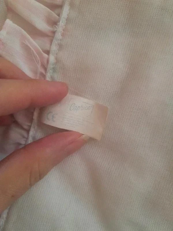Caprice brand pillowcase and blanket for doll – photo 5
